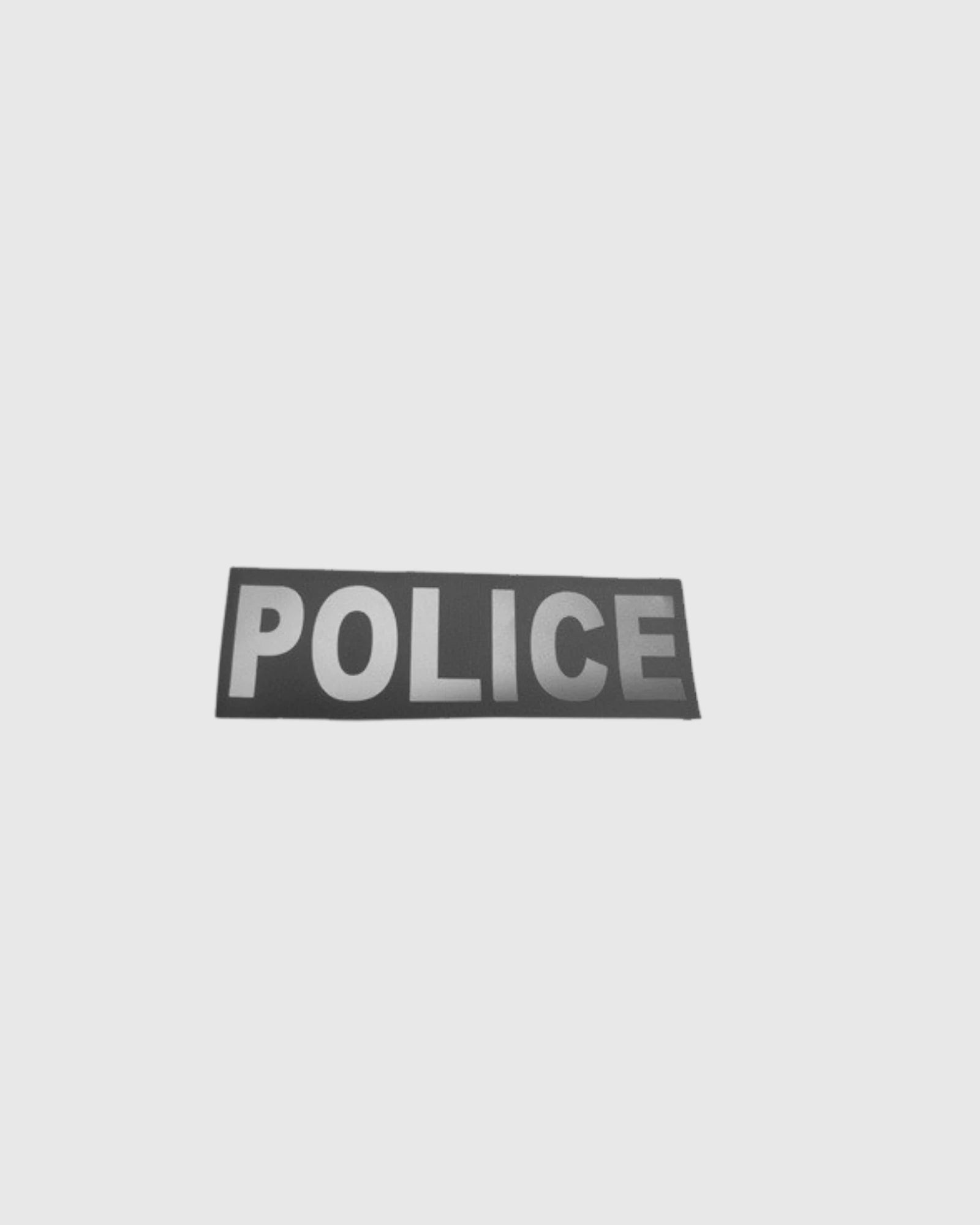Police Reflective Patches