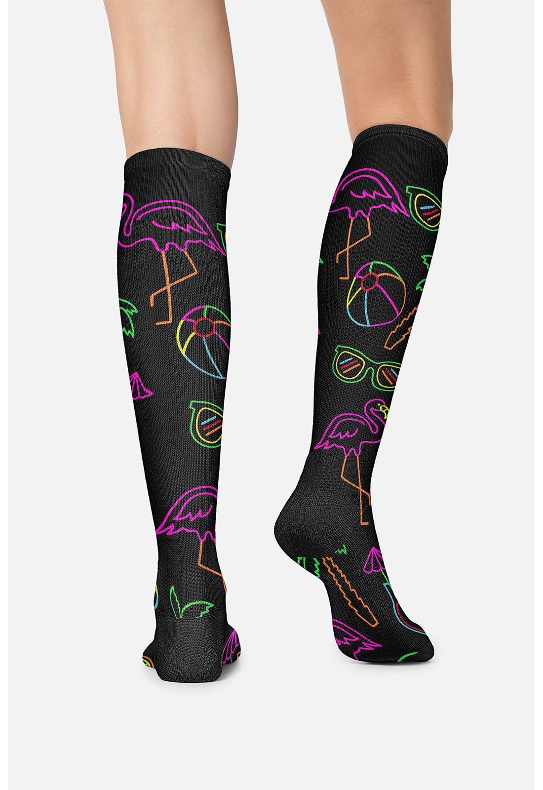 Beachy Vibes Compression Socks