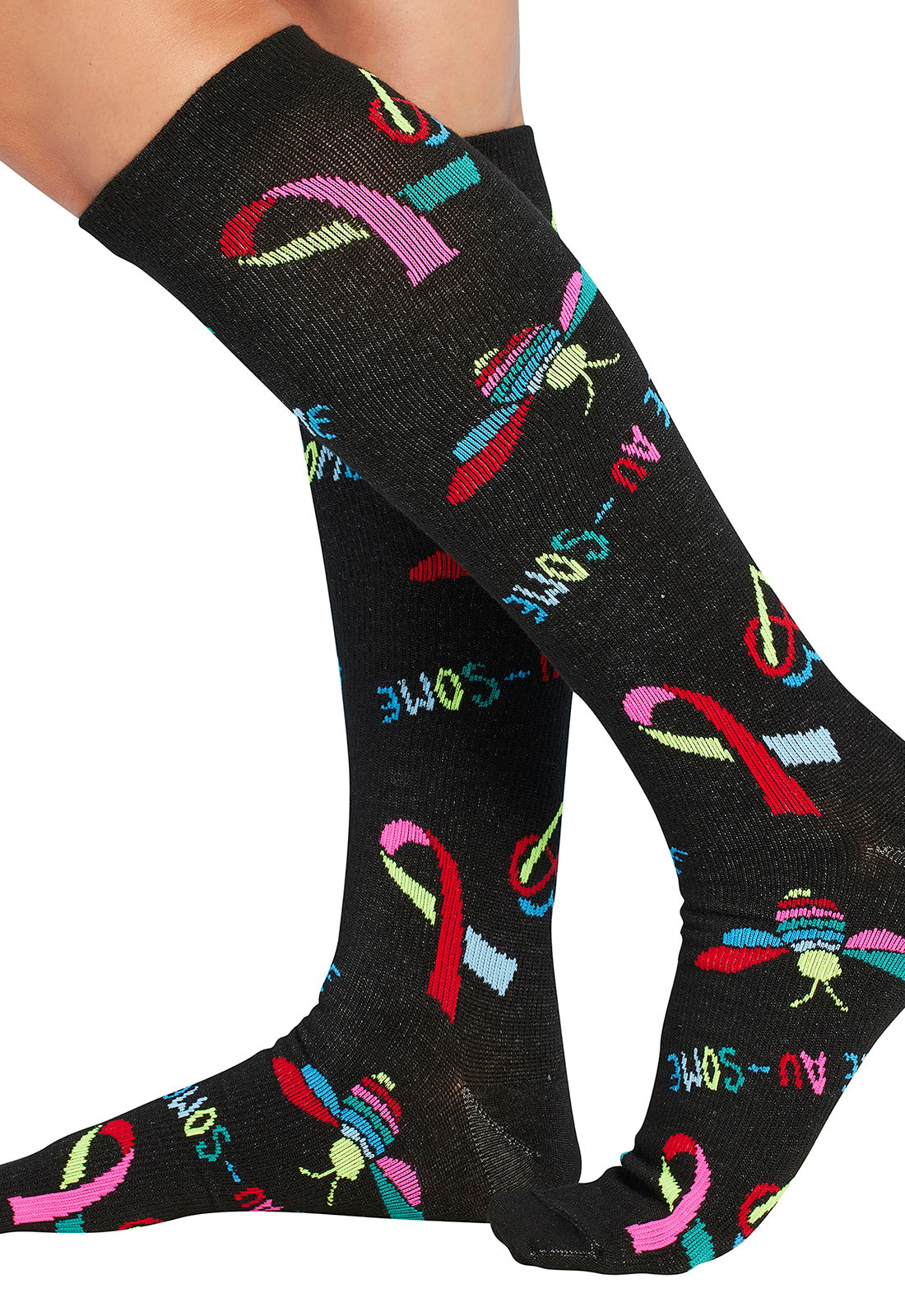 Bee Au-Some Compression Socks Women's Compression Socks Cherokee Legwear