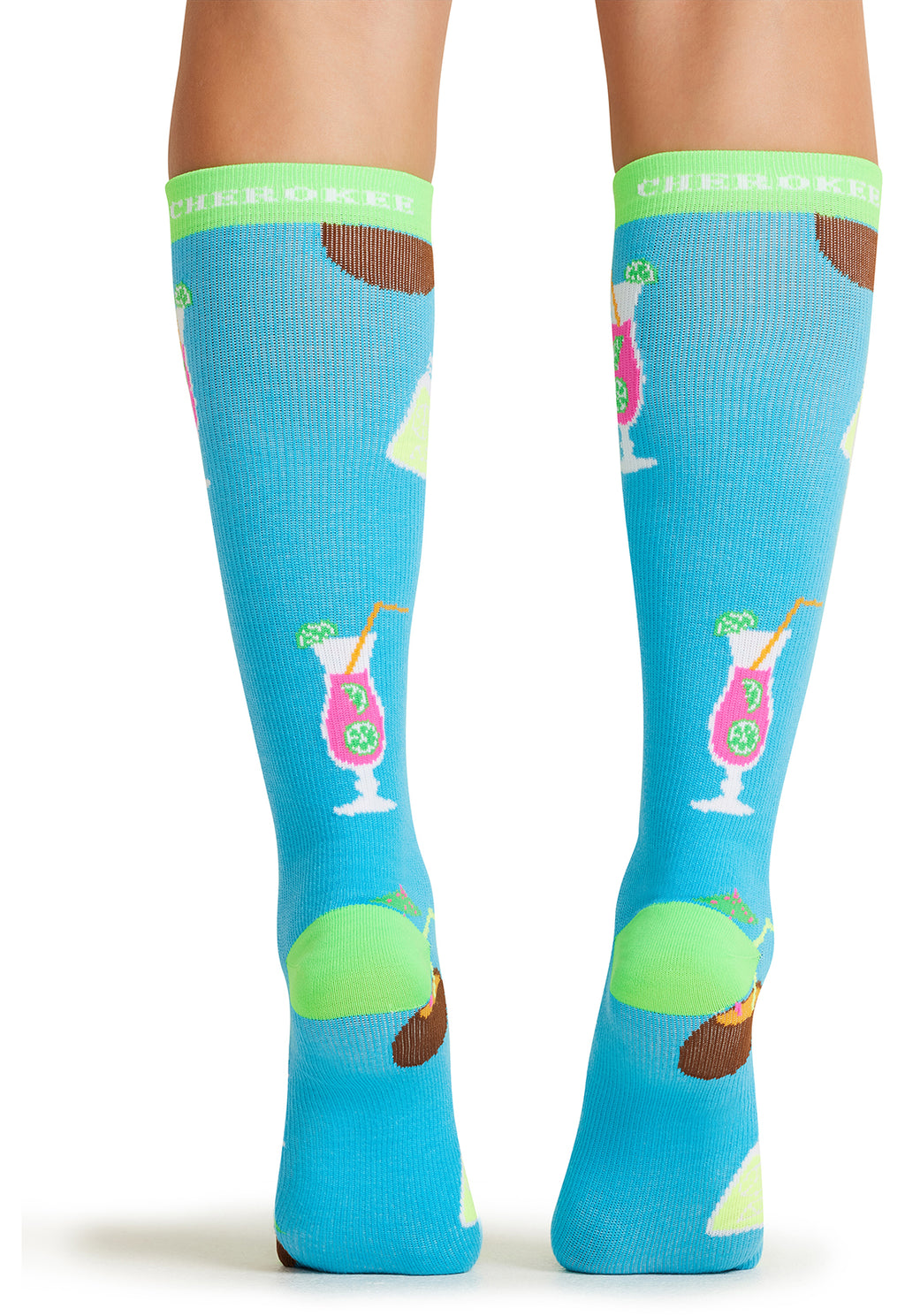 Drink Up Compression Socks Women's Compression Socks Cherokee Legwear
