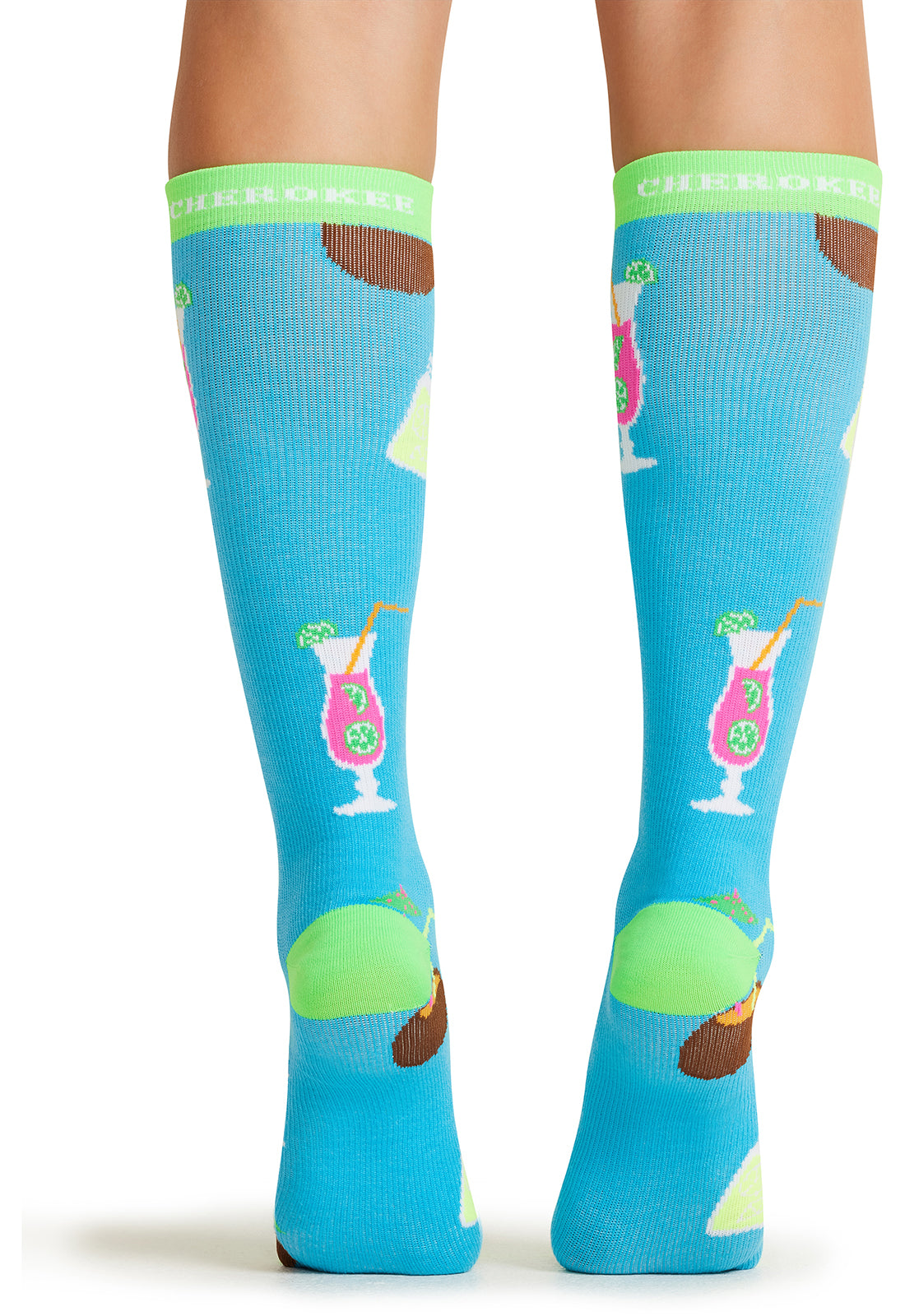 Drink Up Compression Socks Women's Compression Socks Cherokee Legwear