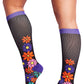 Regular Fit - Compression Socks 10-15mmHg Compression Socks Cherokee Legwear Floral Edge  
