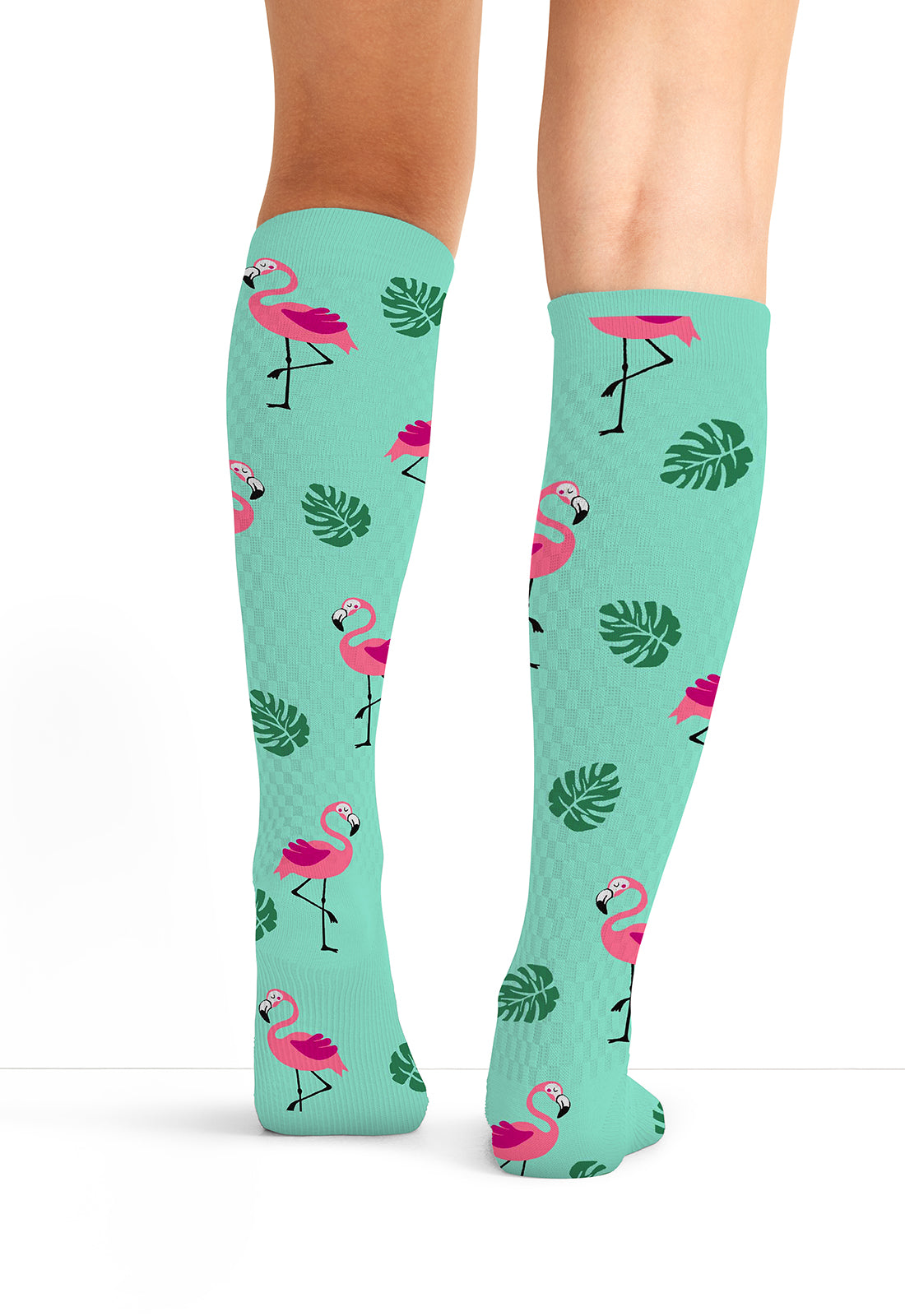 Flamingo Life Compression Socks Women's Compression Socks Cherokee Legwear