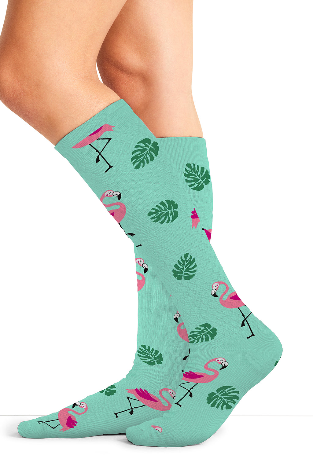 Flamingo Life Compression Socks Women's Compression Socks Cherokee Legwear