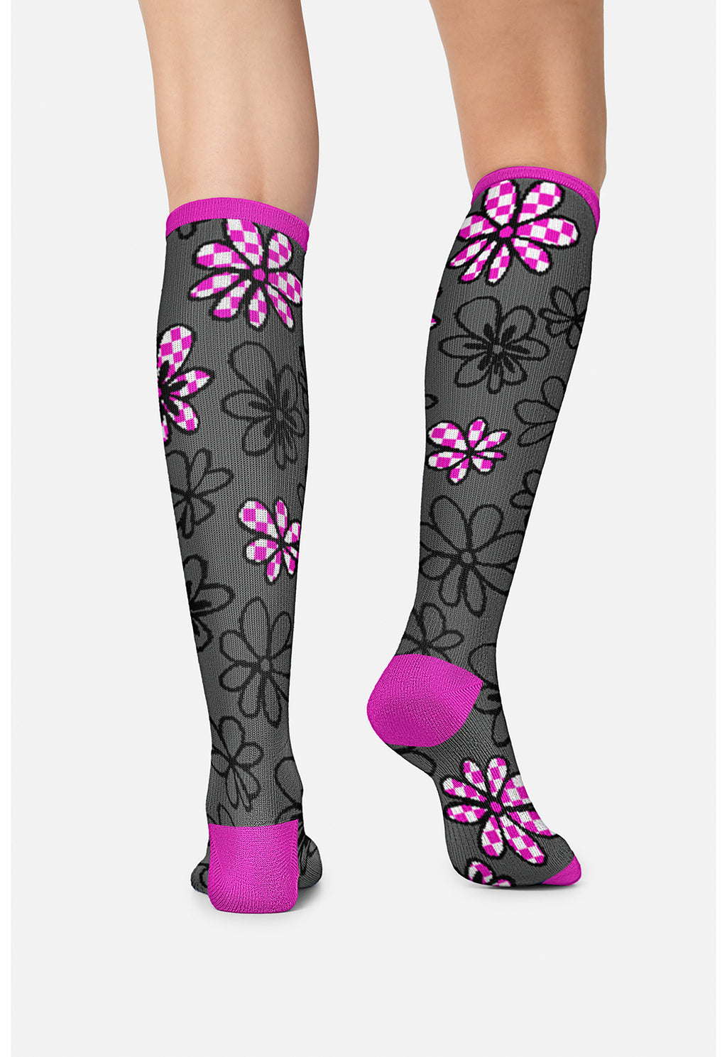 Flower Power Compression Socks