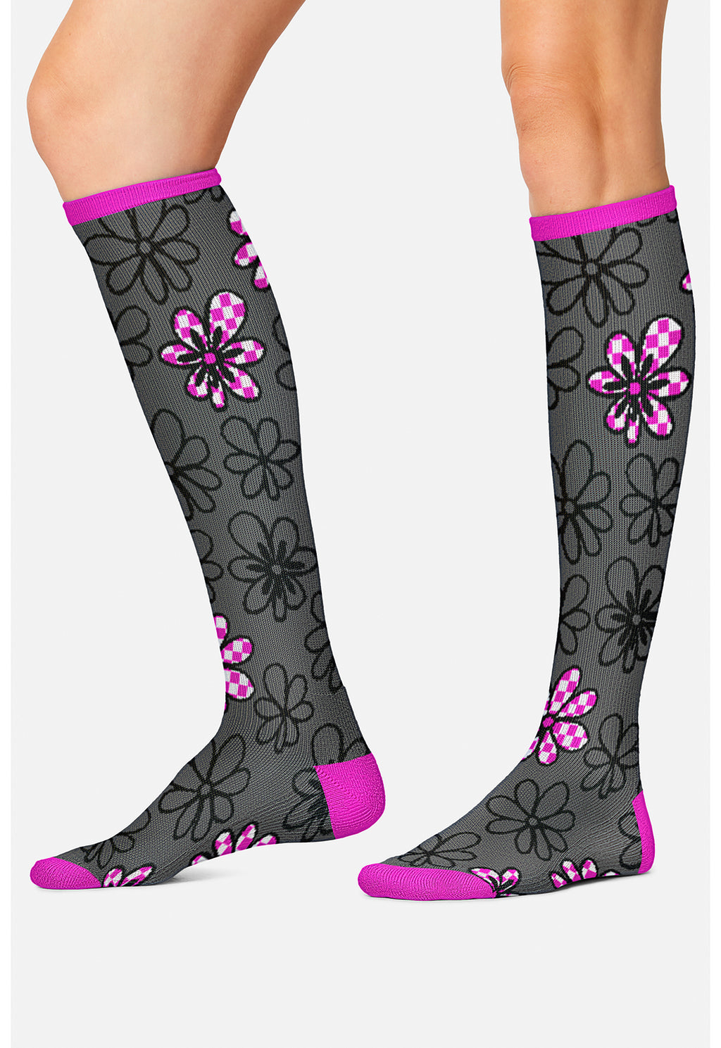 Flower Power Compression Socks