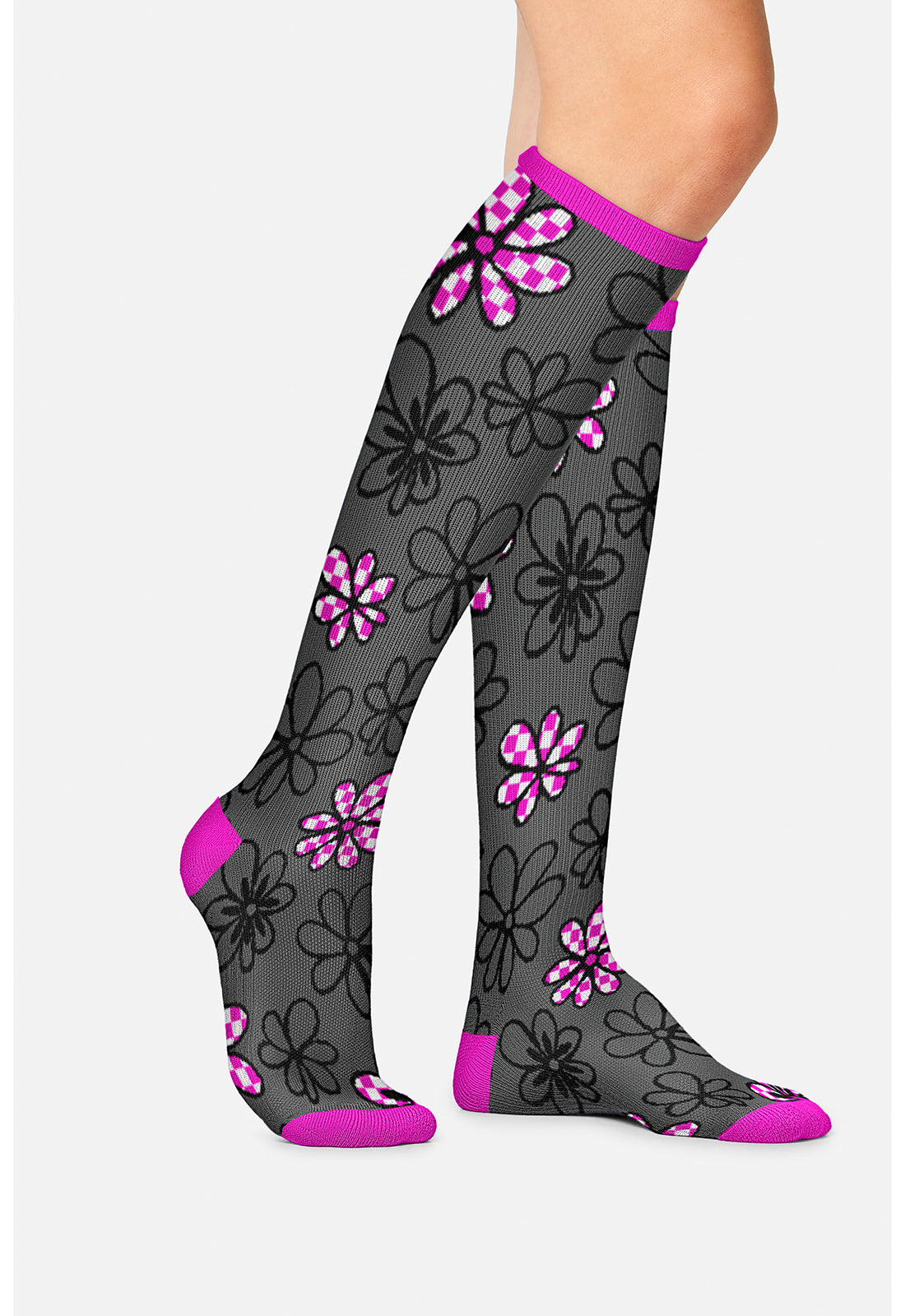 Flower Power Compression Socks