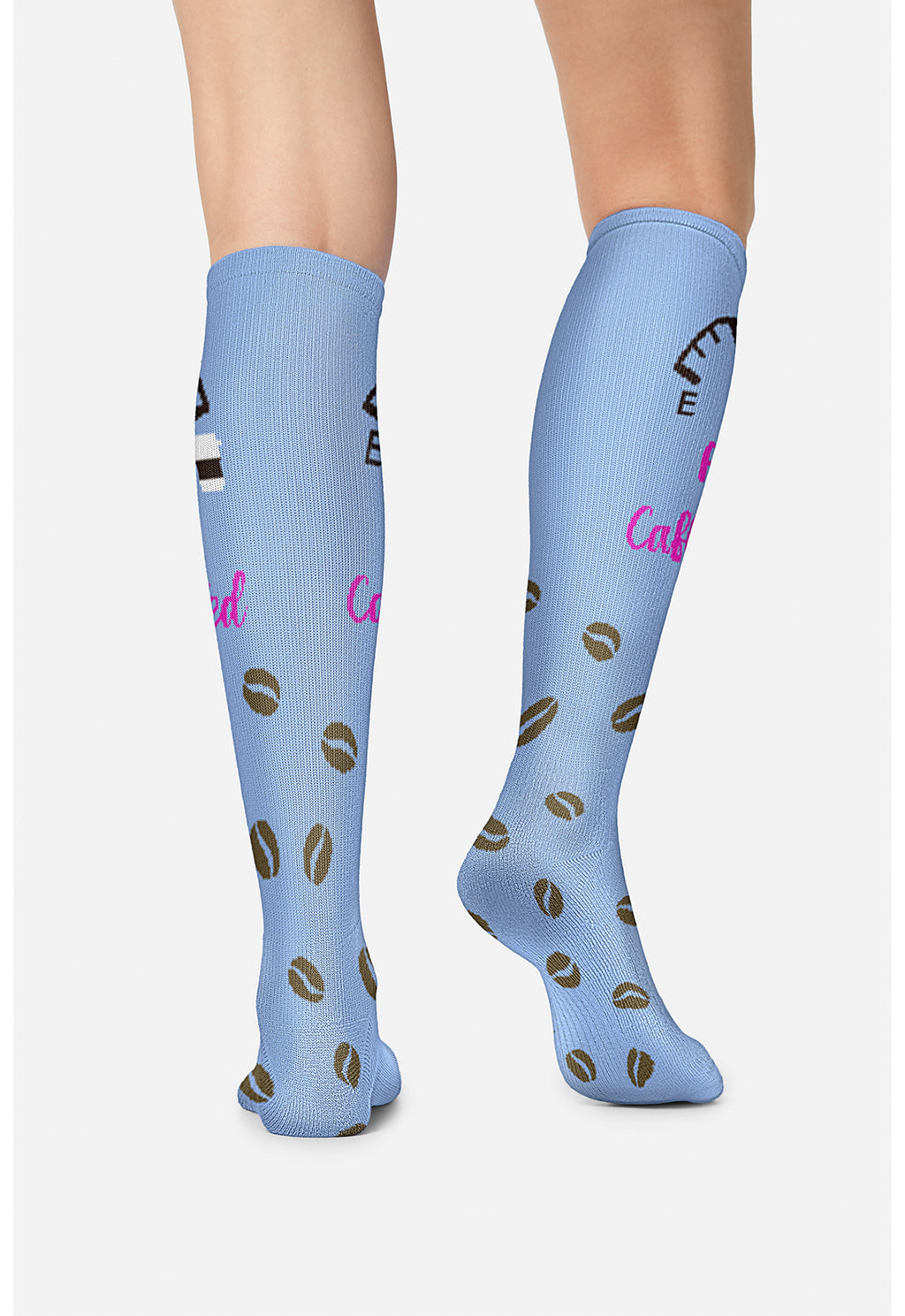 Fully Caffeinated Compression Socks Women's Compression Socks Cherokee Legwear