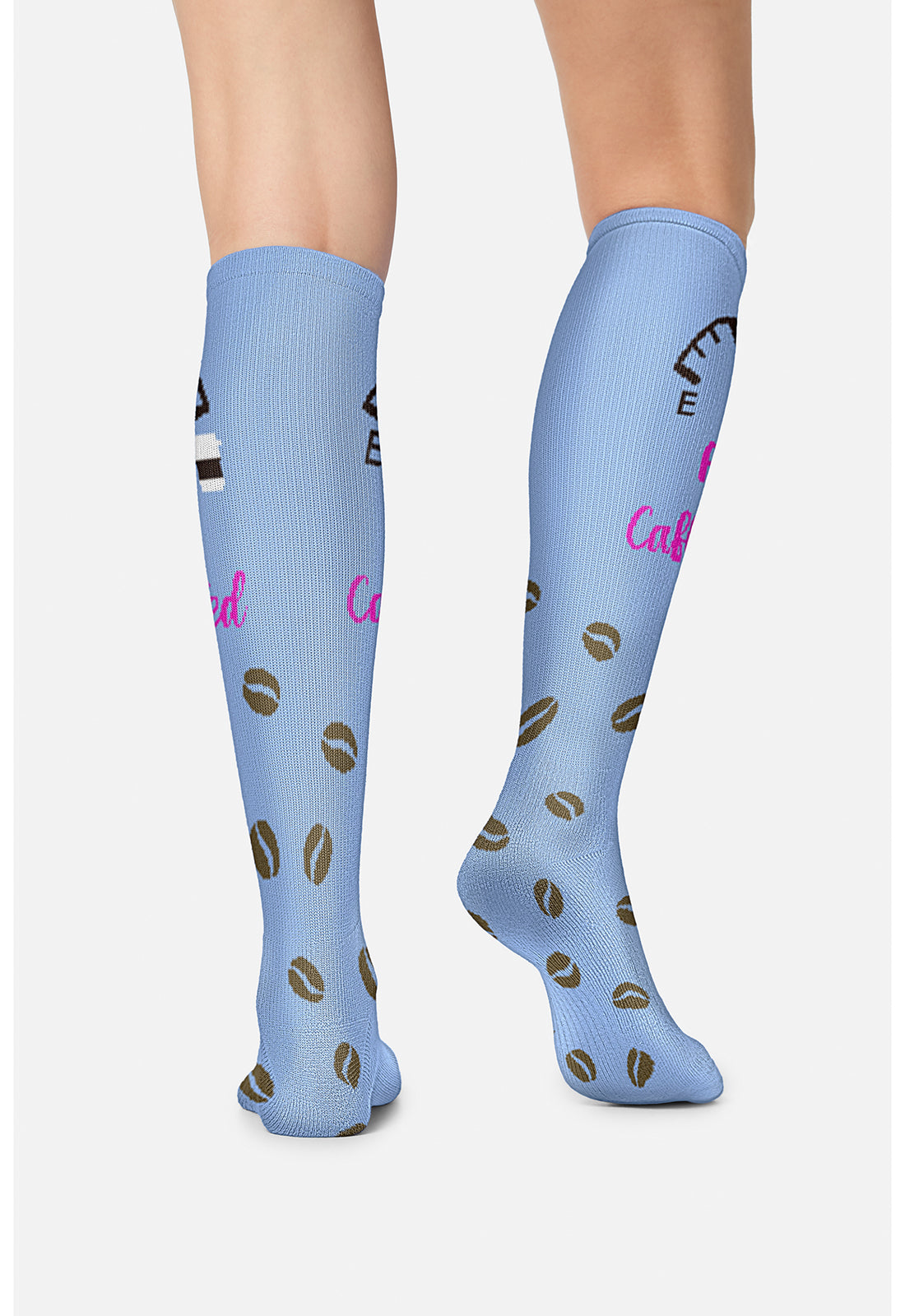 Fully Caffeinated Compression Socks Women's Compression Socks Cherokee Legwear