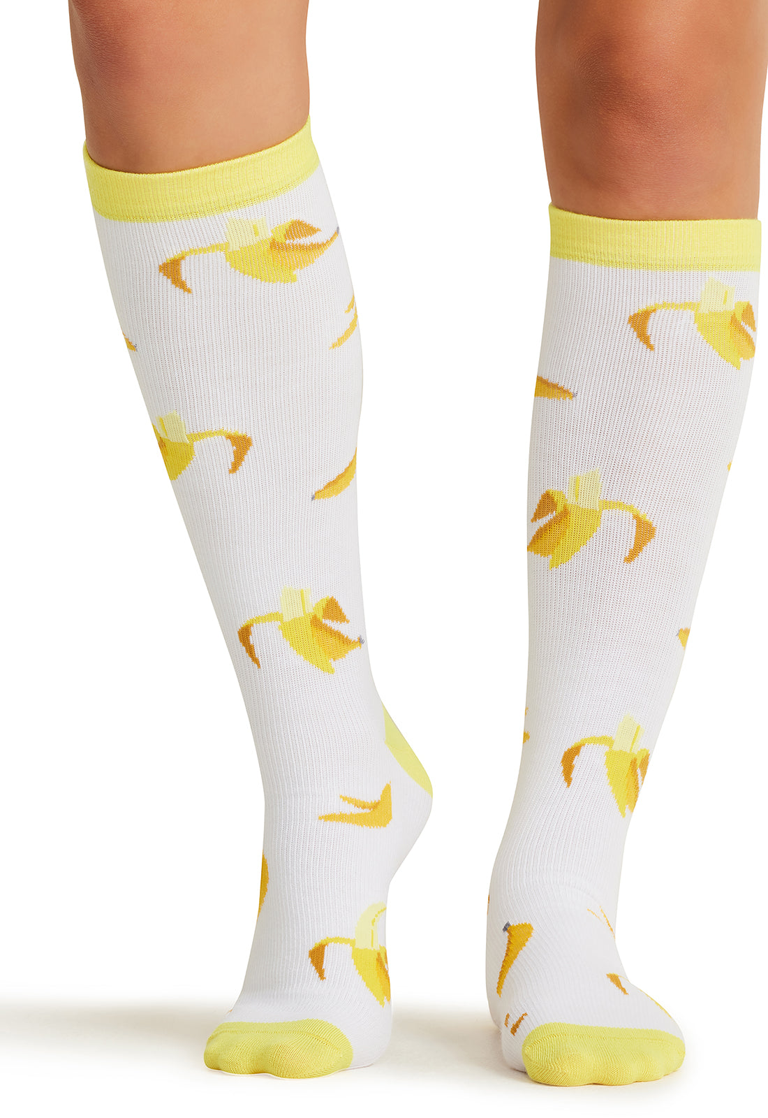 Regular Fit | Women's 10-15mmHg Compression Socks Compression Socks Cherokee Legwear Goin Bananas  