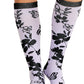 Plus Size Fit | Women's 10-15mmHg Compression Socks Compression Socks Cherokee Legwear Lavender Garden  