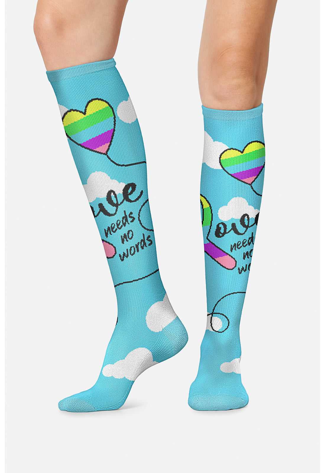 Love Is In The Air Compression Socks