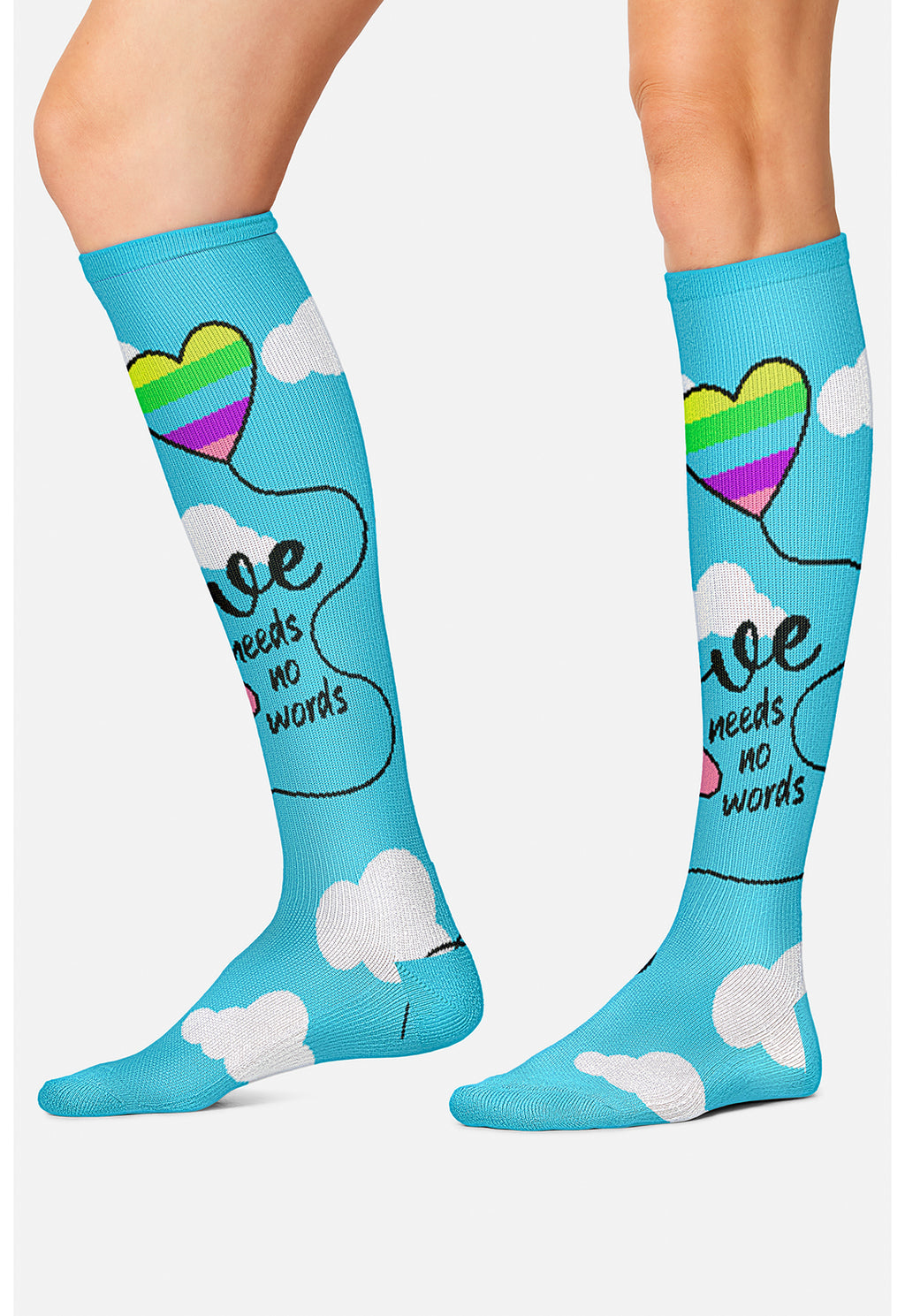Love Is In The Air Compression Socks
