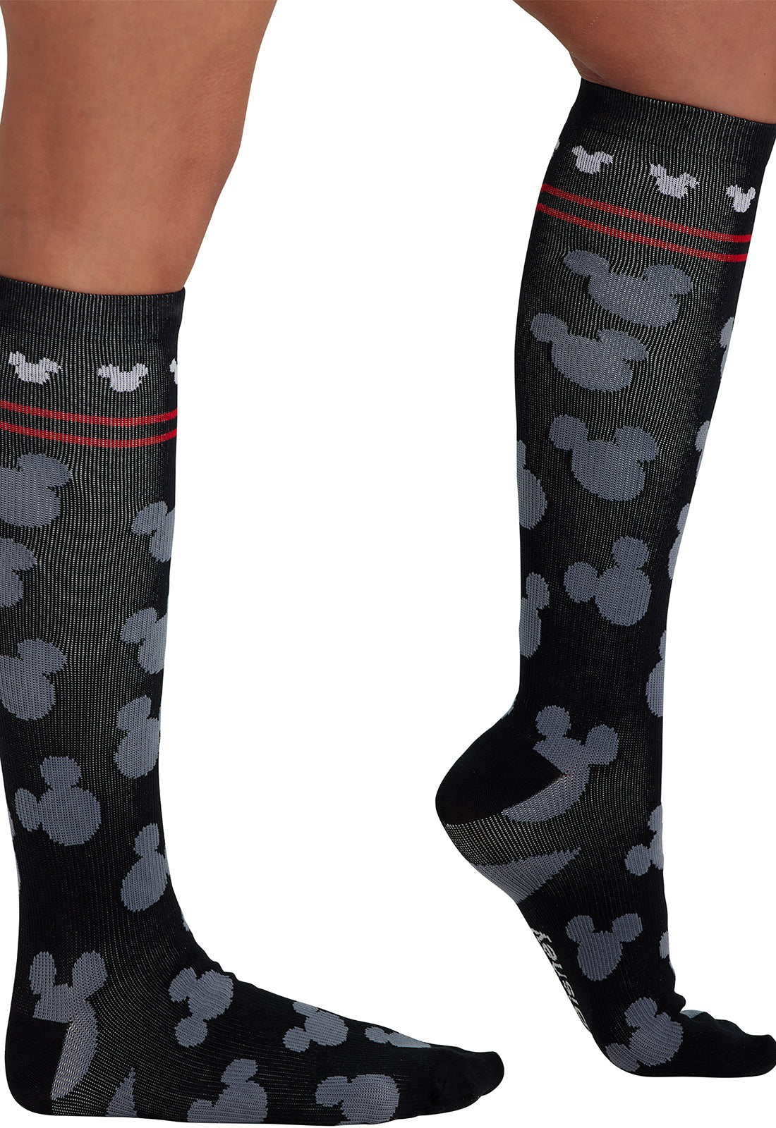 Mickey Mouse All Ears Compression Socks Women's Compression Socks Cherokee Legwear