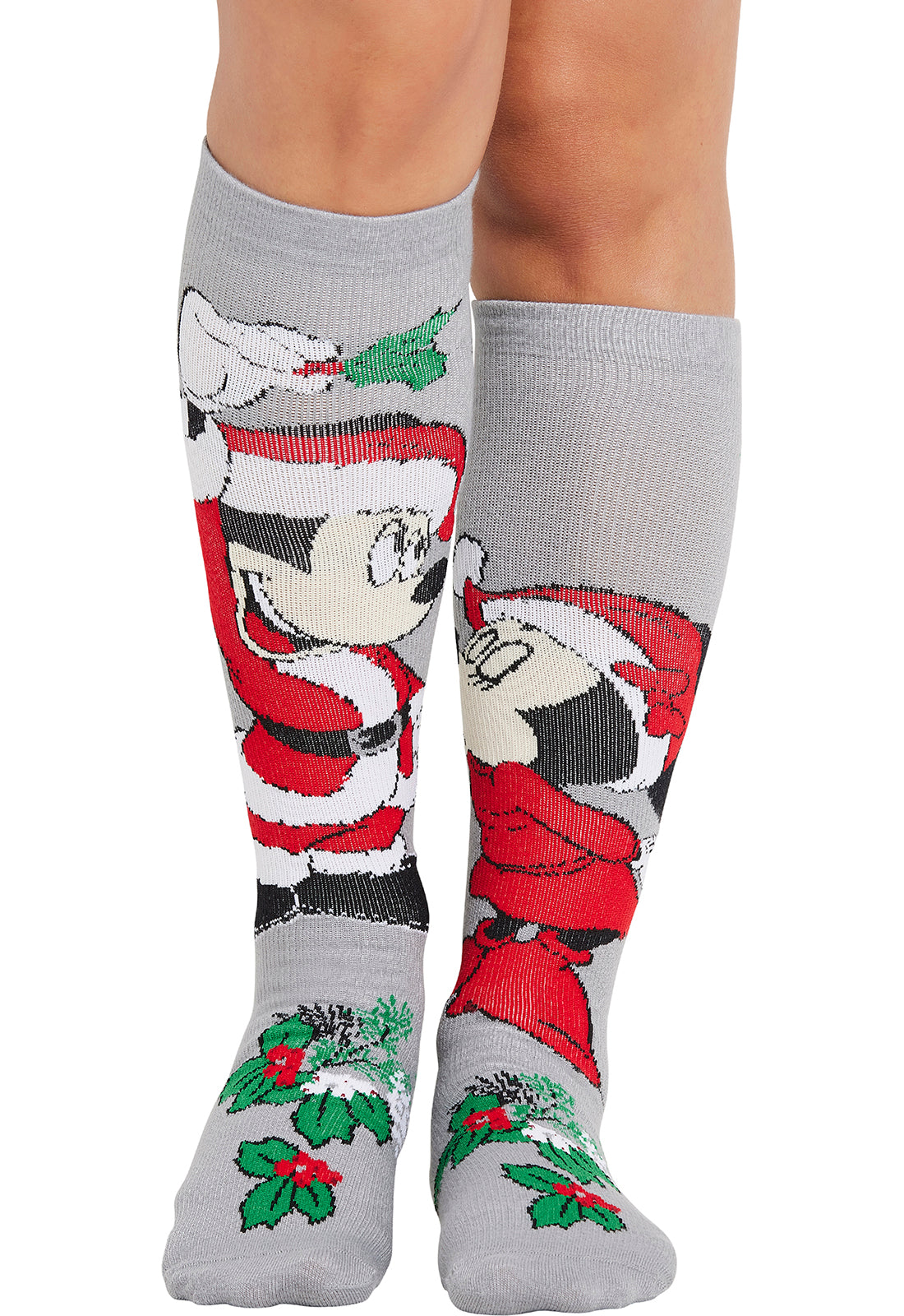 Regular Fit | Women's 10-15mmHg Compression Socks Compression Socks Cherokee Legwear Kissing Mickey  