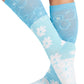 Women's 10-15mmHg Support Socks in Floral 2-Pack Women's Compression Socks Cherokee Legwear   