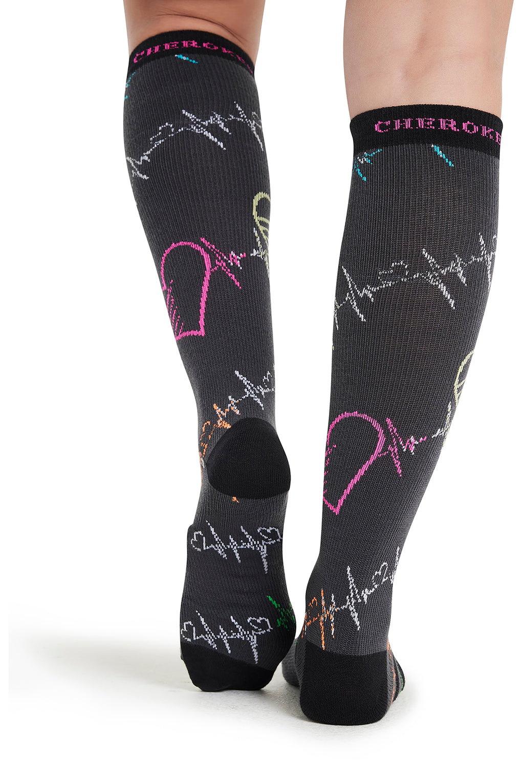 Pop Beats Compression Socks Women's Compression Socks Cherokee Legwear