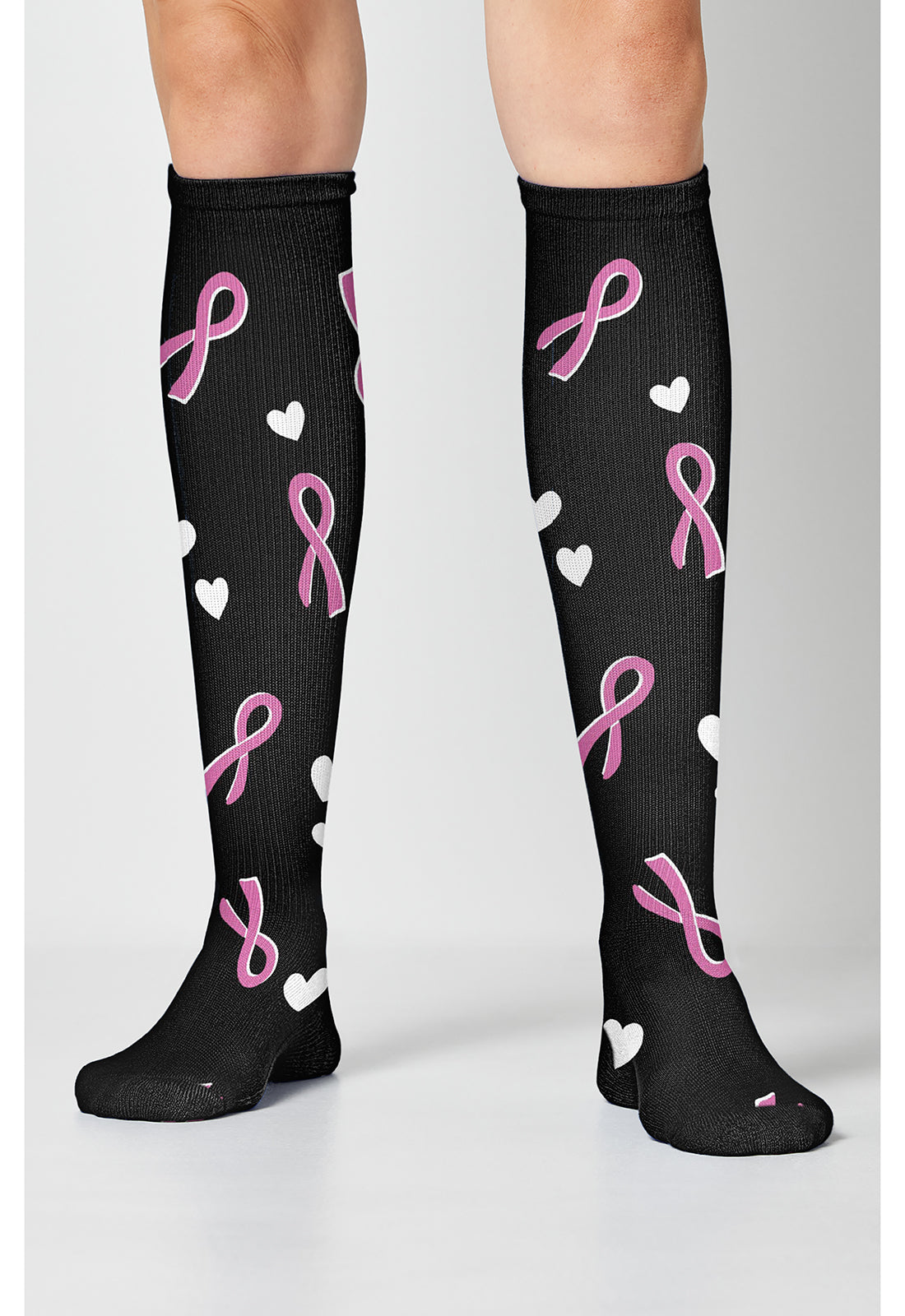 Ribbons n Hearts Compression Socks