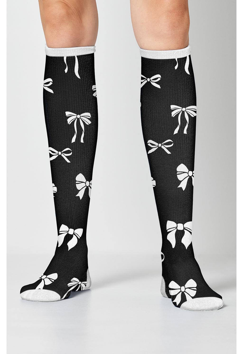 Romantic Bows Compression Socks