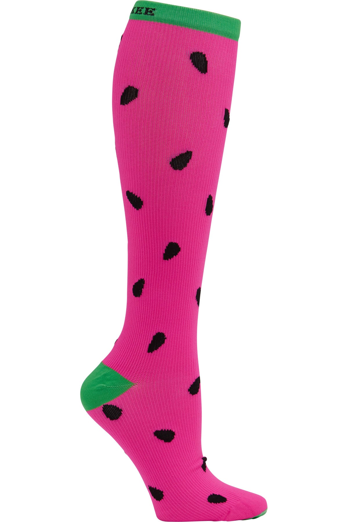 Regular Fit - Compression Socks 10-15mmHg Compression Socks Cherokee Legwear Sweet Watermelon  