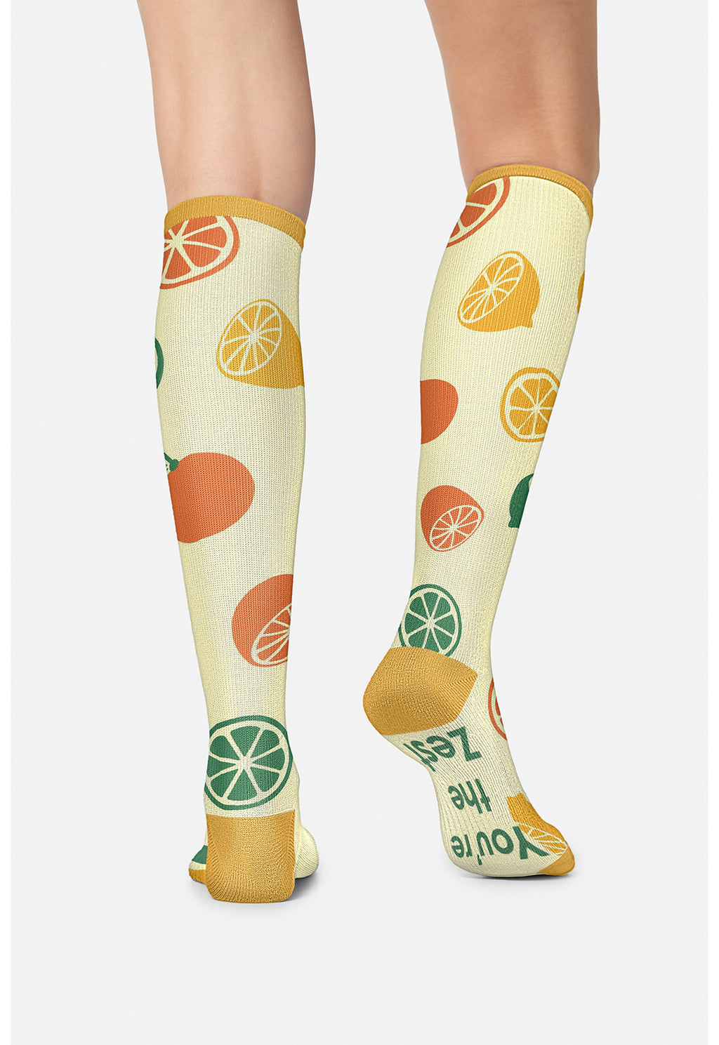 Zest Of Citrus Compression Socks