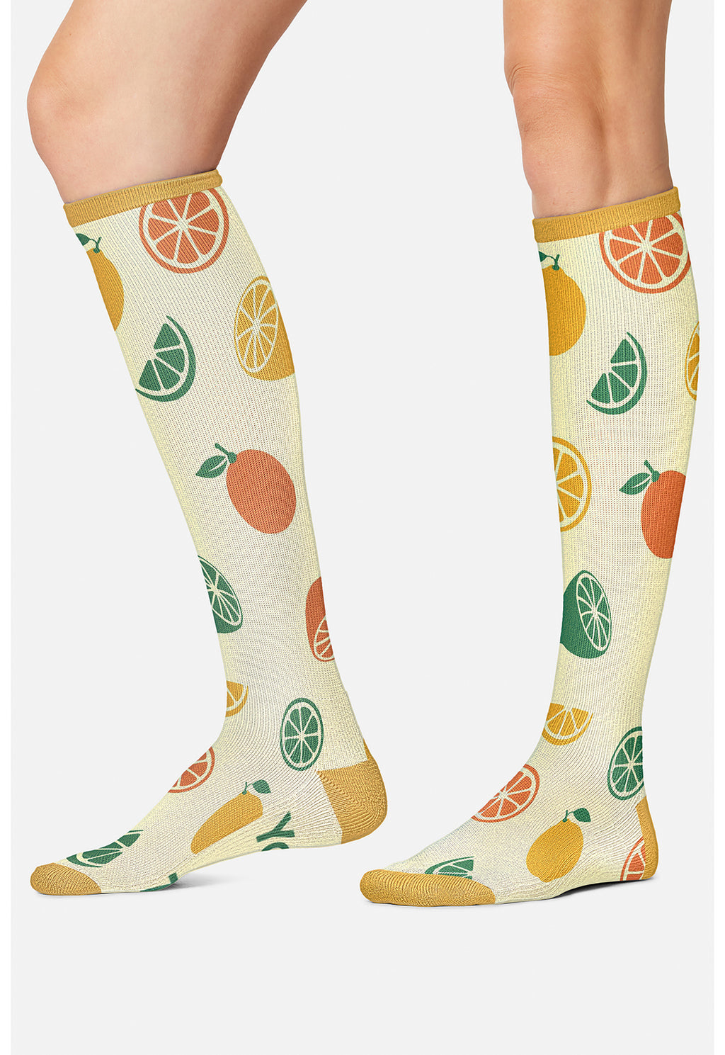 Zest Of Citrus Compression Socks