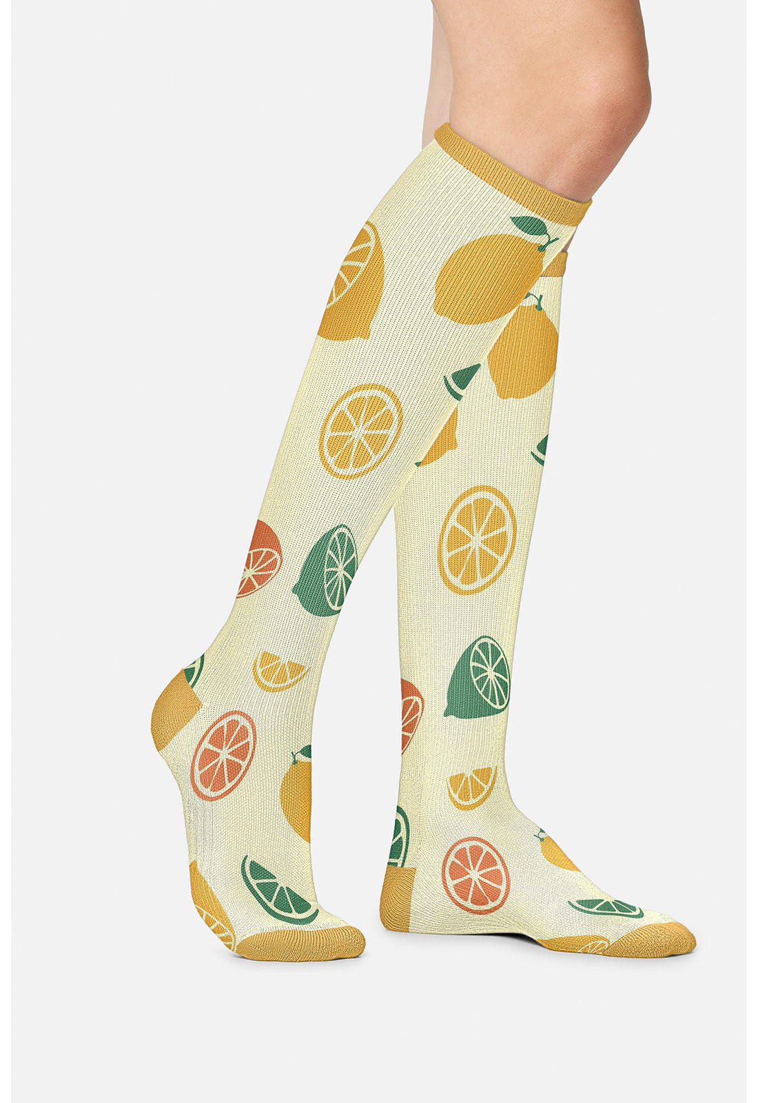 Zest Of Citrus Compression Socks