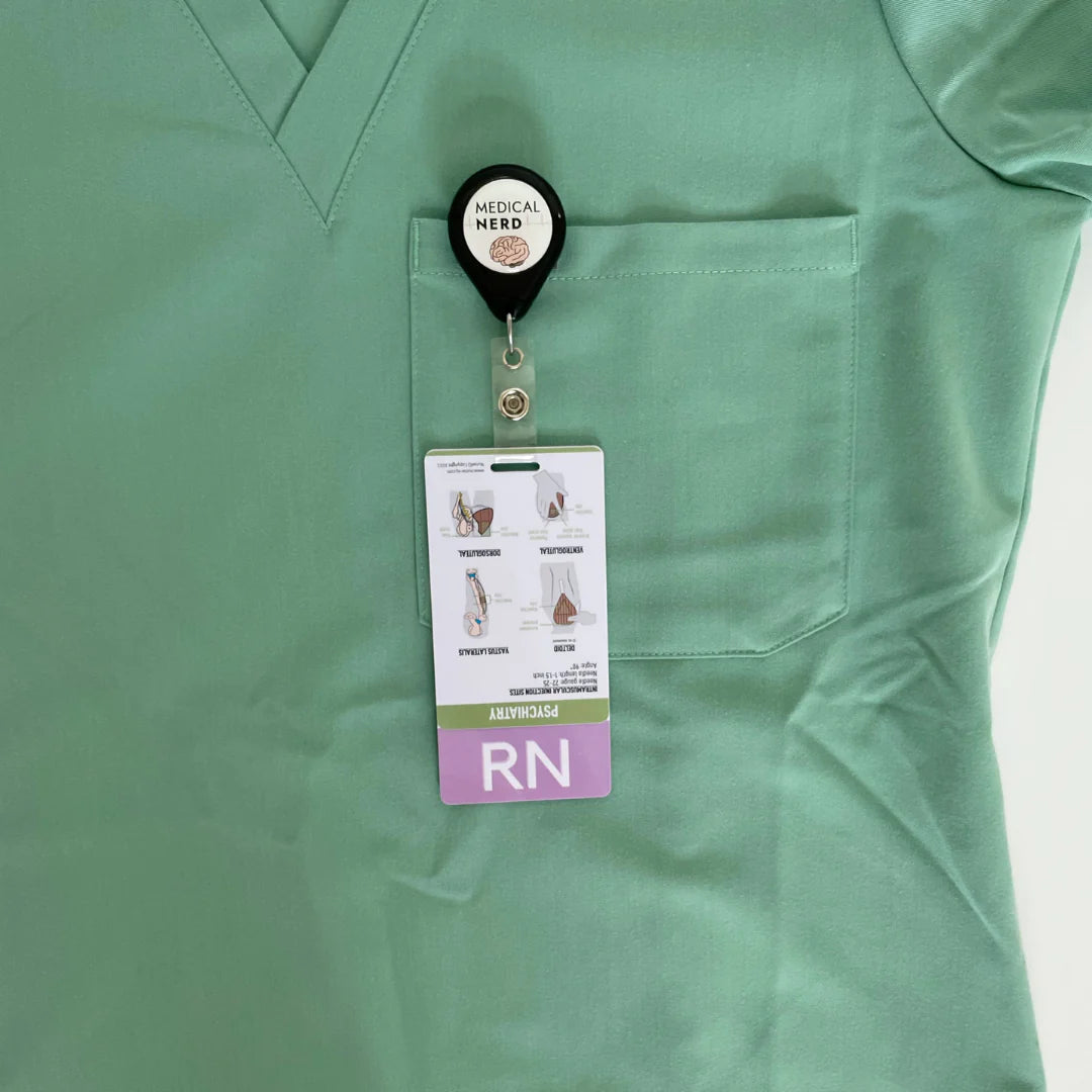 RN Designation Badge Designation Badge NurseIQ Purple  