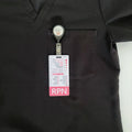 NURSE IQ RPN Designation Badge Card with reference information in pink colour.