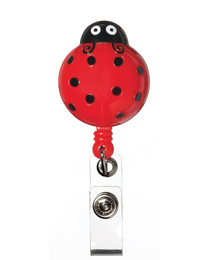 Lady Bug – Retractable ID Badge Holder Retractable Badge Reel Prestige Medical