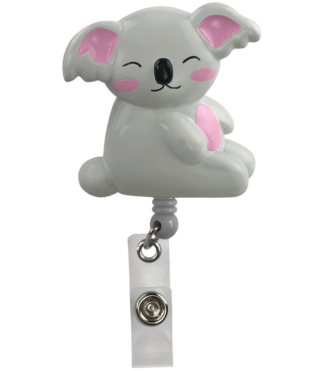 Koala – Retractable ID Badge Holder Retractable Badge Reel Prestige Medical