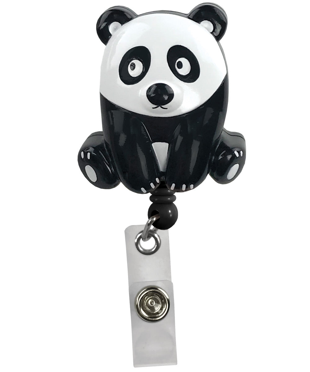Prestige Medical Deluxe Retractable ID Holder Retractable Badge Reel Prestige Medical Panda  