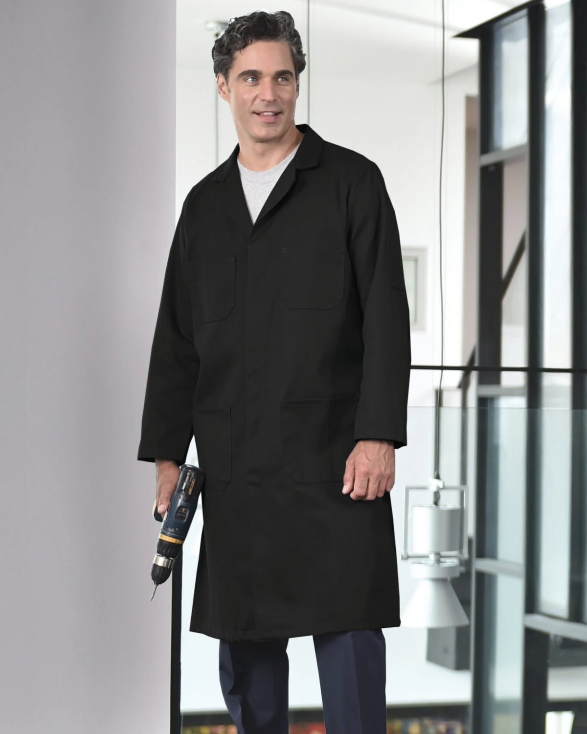 Poly/Cotton Shop Coat