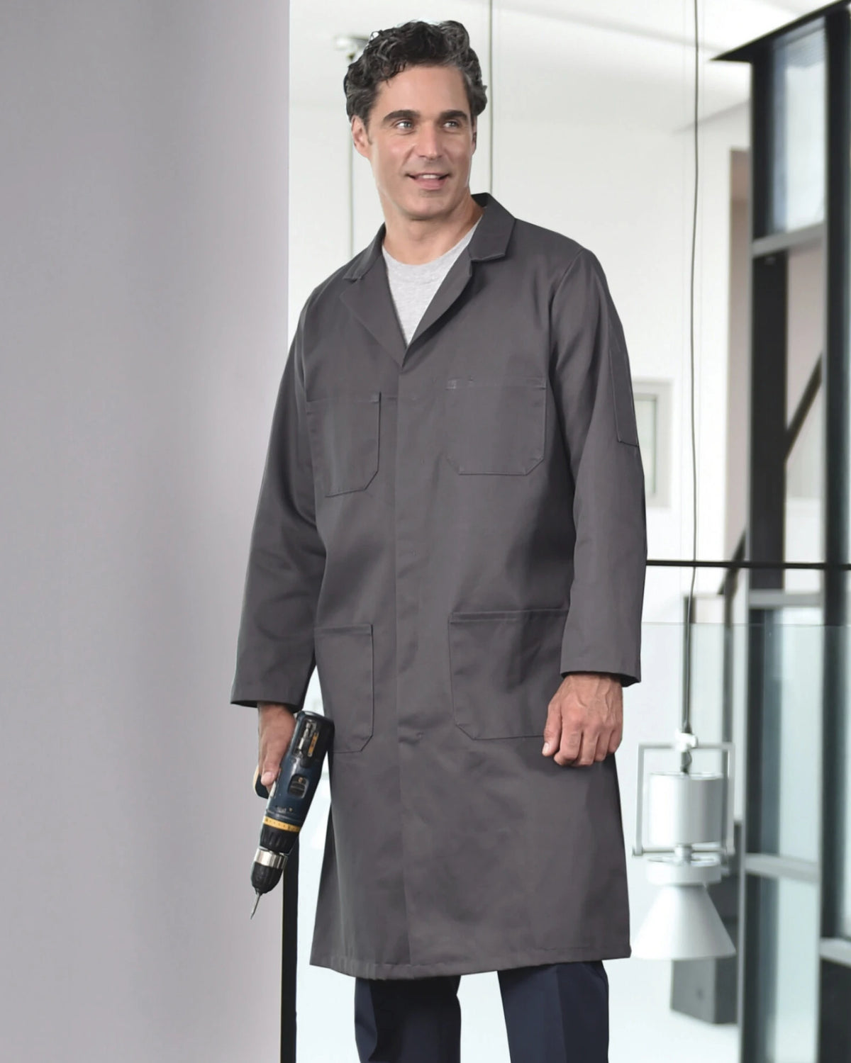 Poly/Cotton Shop Coat