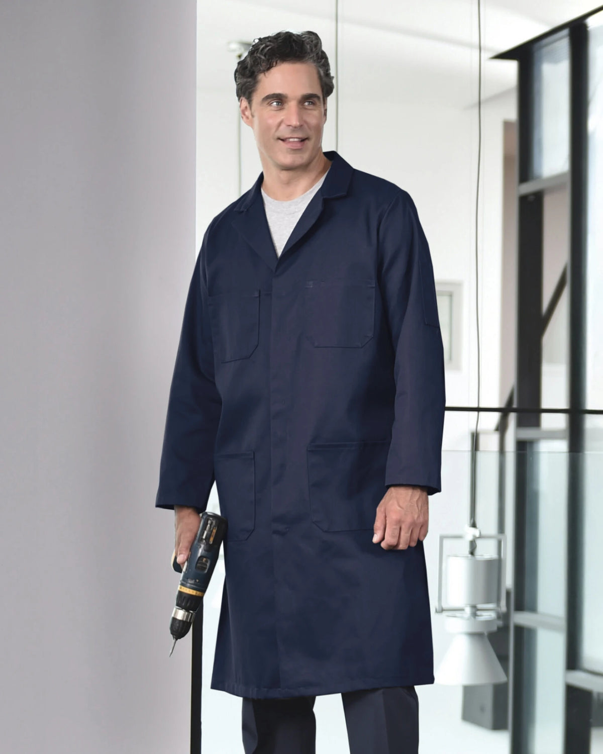 Poly/Cotton Shop Coat