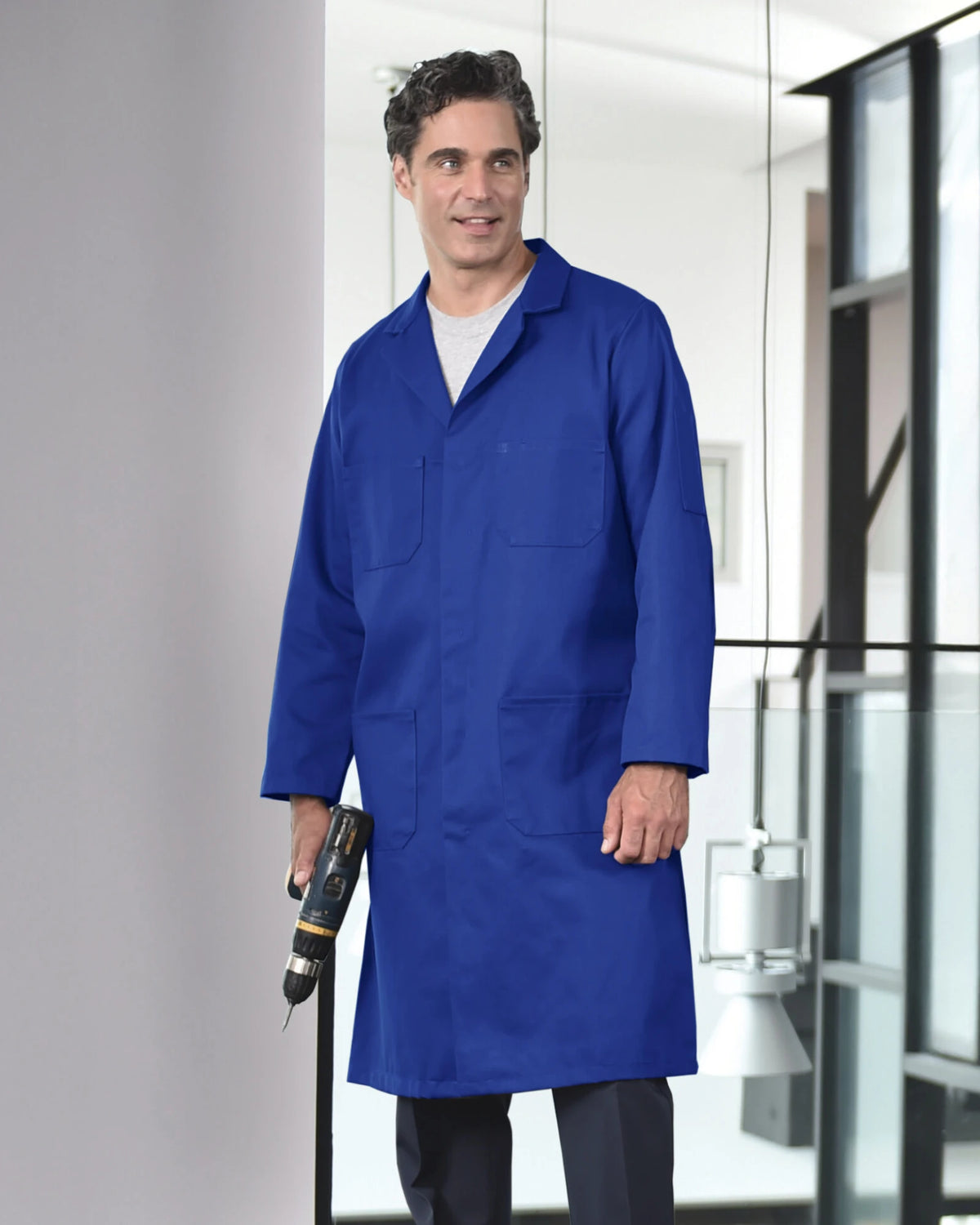 Poly/Cotton Shop Coat