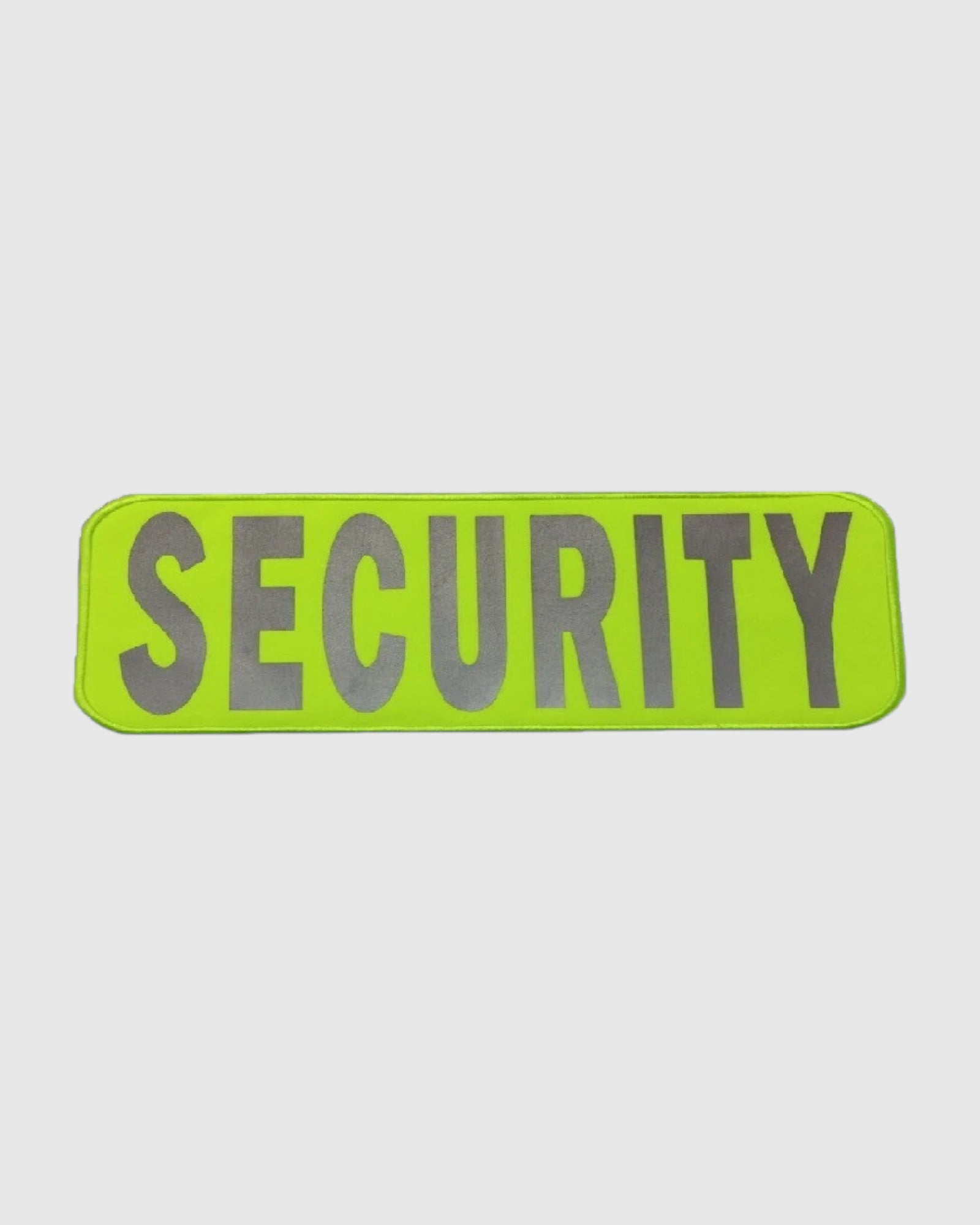 Lime Yellow Security Patch Large