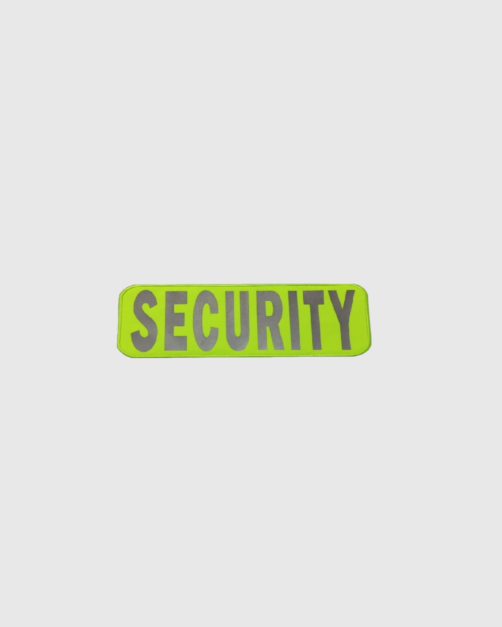 Lime Yellow Security Patch Small
