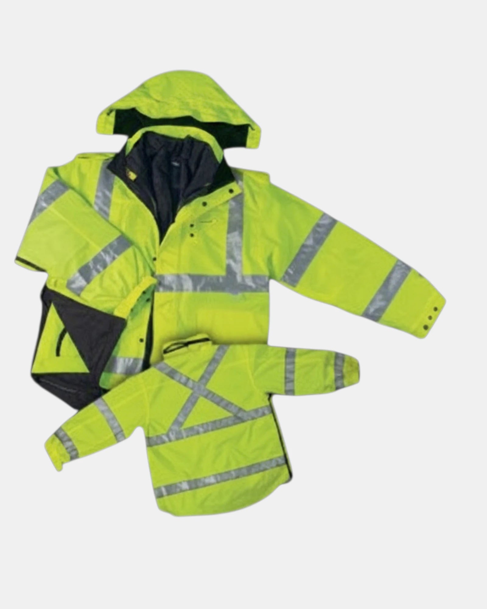 Six-in-One | 4 Seasons Reversible Winter and Rain Safety Jacket