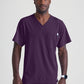 Skechers | Structure 1-Pocket V-Neck Scrub Top Men's Scrub Top Skechers Eggplant XS 