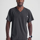 Skechers | Structure 1-Pocket V-Neck Scrub Top Men's Scrub Top Skechers Pewter XS 