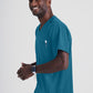 Skechers | Structure 1-Pocket V-Neck Scrub Top Men's Scrub Top Skechers   