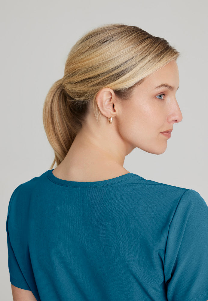 Reliance 3-Pocket Crossover V-Neck Scrub Top Women's Scrub Top Skechers by Barco