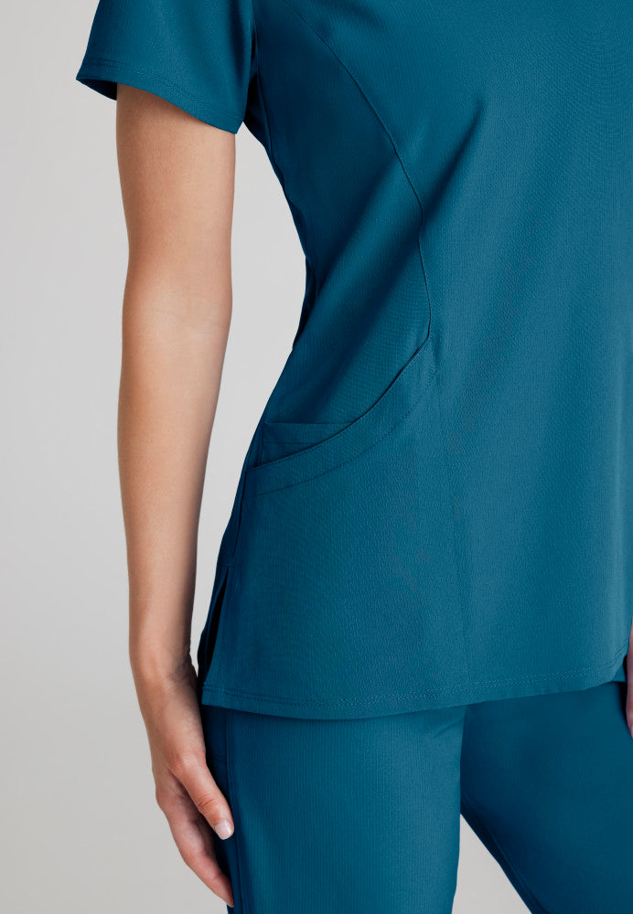 Reliance 3-Pocket Crossover V-Neck Scrub Top Women's Scrub Top Skechers by Barco