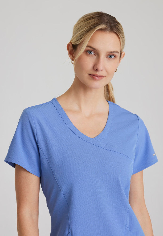 Skechers | Reliance 3-Pocket Crossover V-Neck Scrub Top Women's Scrub Top Skechers   