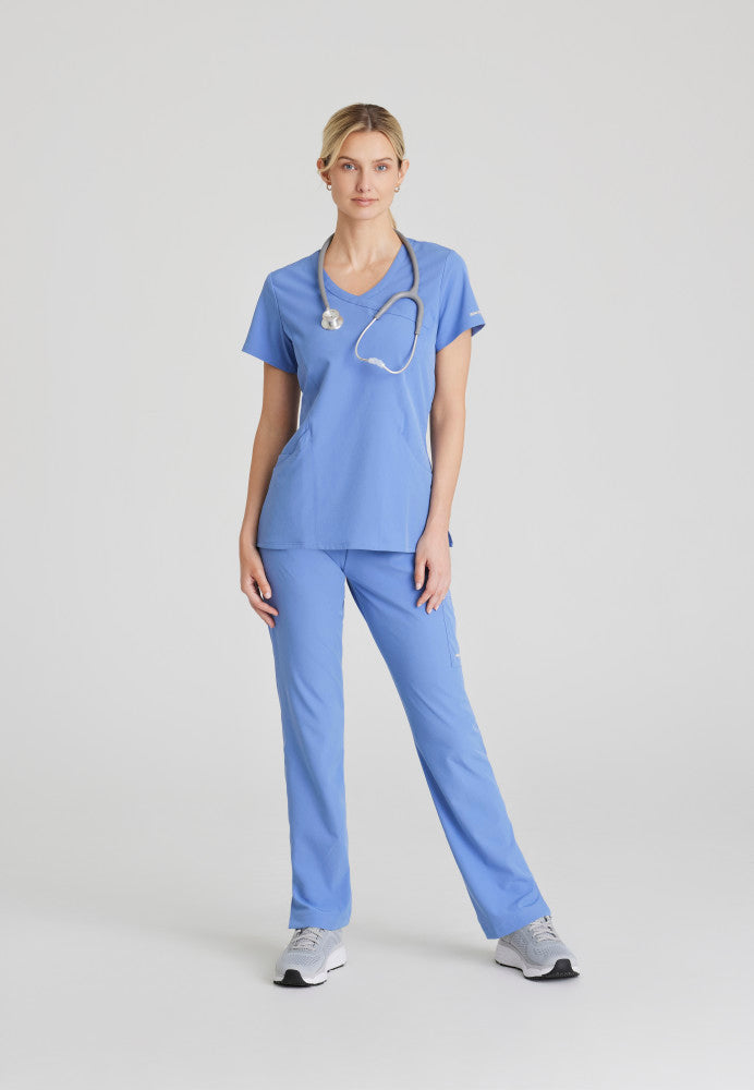 Skechers | Reliance 3-Pocket Crossover V-Neck Scrub Top Women's Scrub Top Skechers   