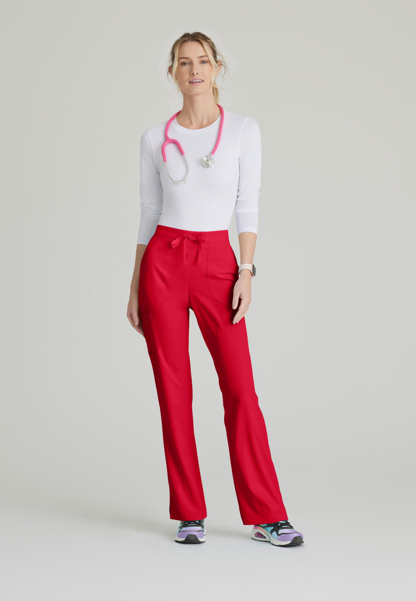 Reliance 3-Pocket Mid-Rise Fit & Flare Leg Scrub Pant