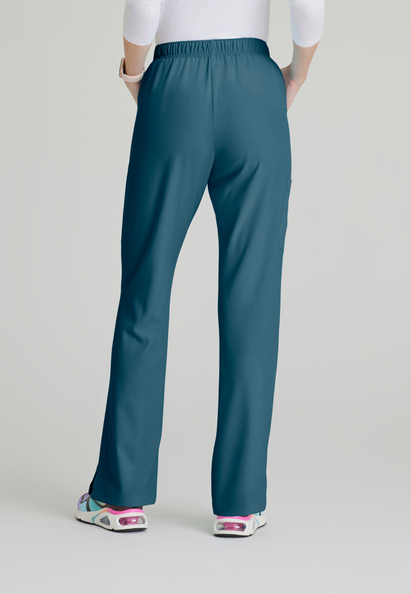 Reliance 3-Pocket Mid-Rise Fit & Flare Leg Scrub Pant Women's Scrub Pant Skechers by Barco