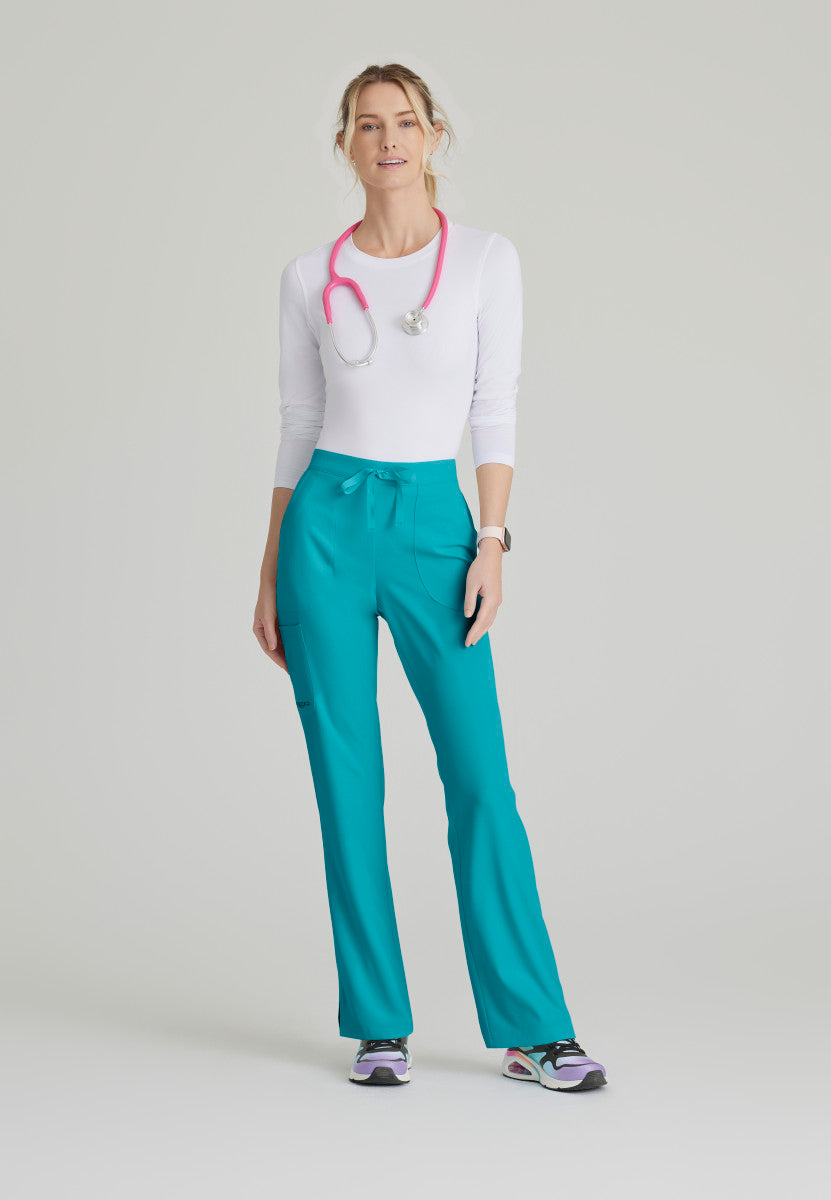 Reliance 3-Pocket Mid-Rise Fit & Flare Leg Scrub Pant