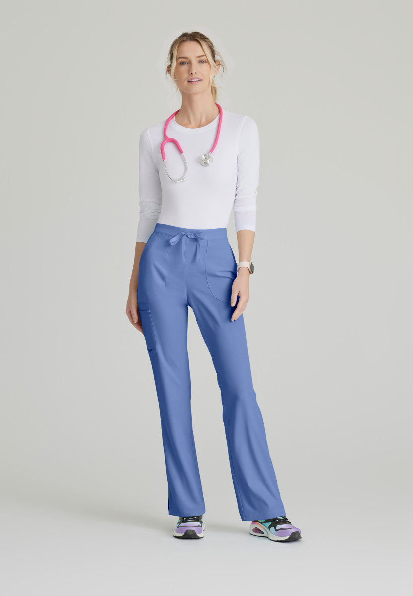 Reliance 3-Pocket Mid-Rise Fit & Flare Leg Scrub Pant